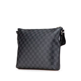 ルイ ヴィトン ダミエ グラフィット ミックPM 斜め掛け ショルダーバッグ N41211 ブラック PVC レザー メンズ LOUIS VUITTON 【中古】